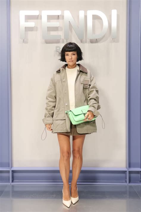 Watch along as Lily Allen attends Fendi's spring 2023 show